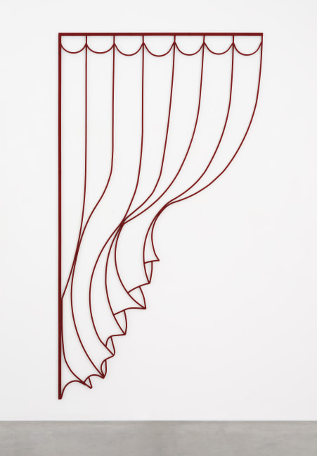 Isabel Nolan
For elsewhere, 2024
painted mild steel
260 x 146 x 1 cm / 102.4 x 57.5 x .4 in