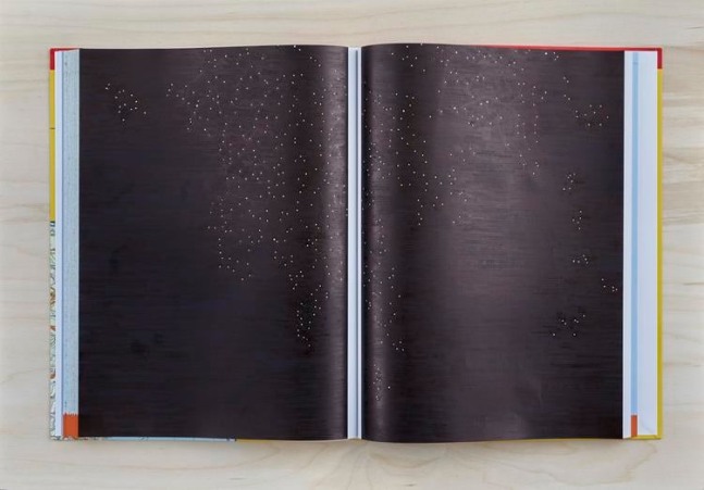 Kathy Prendergast
Atlas 97 ZAKINTHOS-ATHINA, 2016
AA Road Atlas of Europe, ink
30.5 x 43.5 x 1 cm / 12 x 17.1 x .4 in