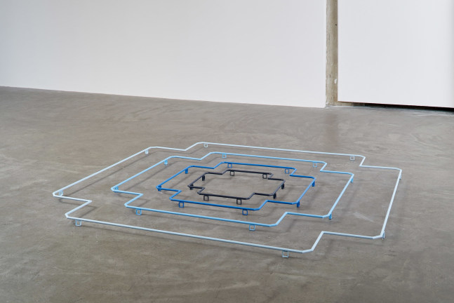 Isabel Nolan Narcissus’ pool (for SMcK), 2017 steel and paint