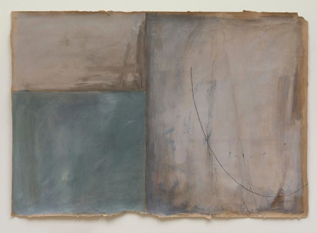 Guggi
Broken 15d, 2019
acrylic and graphite on brown paper and perspex frame
90 x 131 cm / 35.4 x 51.6 in paper size&amp;nbsp;