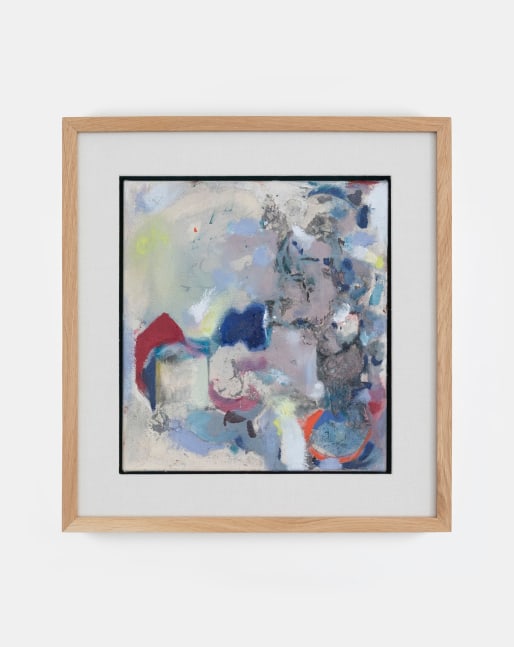 Aleana Egan&amp;nbsp;

blink,&amp;nbsp;2025

mixed media on canvas with solid American white oak and linen mount

47 x 44 x 6.5 cm / 18.5 x 17.3 x 2.6 in framed

&amp;nbsp;