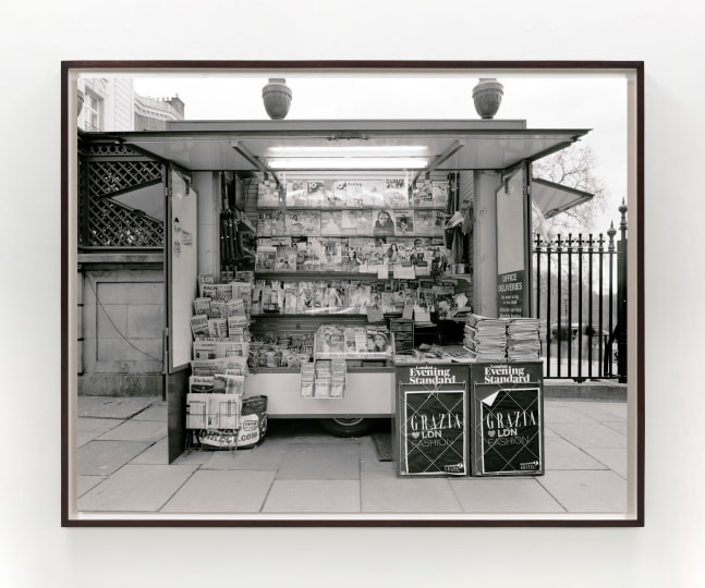 Gerard Byrne&amp;nbsp;
[title same as time since date of shooting in: years, months, weeks, days + &amp;quot;ago&amp;quot; (Shooting date 21.01.13)], 2014
silver gelatin print, unique
131 x 163.7 cm / 51.5 x 64.4 in

&amp;nbsp;