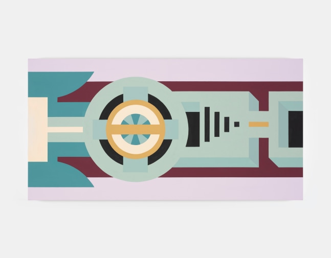 Hazel O&amp;rsquo;Sullivan&amp;nbsp;

Droichead na S&amp;iacute;dhe, 2025

acrylic on canvas

86 x 168 cm / 33.9 x 66.1 in&amp;nbsp; &amp;nbsp;
Initially commissioned by Focal Point Gallery
for&amp;nbsp;Railway Bridge Commission 2025