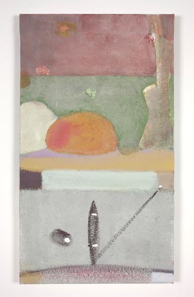 Merlin James
Tree and Shapes, 2007-2011
acrylic on canvas
68.5 x 39 cm / 27 x 15.4 in