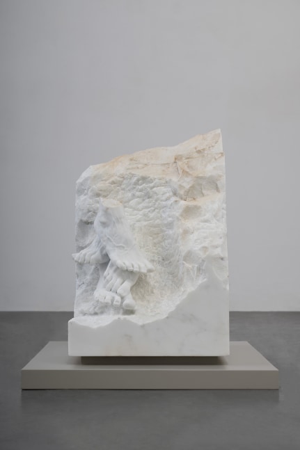 Dorothy Cross
Generations, 2022
hand-carved Statuario Marble
65 x 62.1 x 43.4 cm / 25.6 x 24.4 x 17.1 in