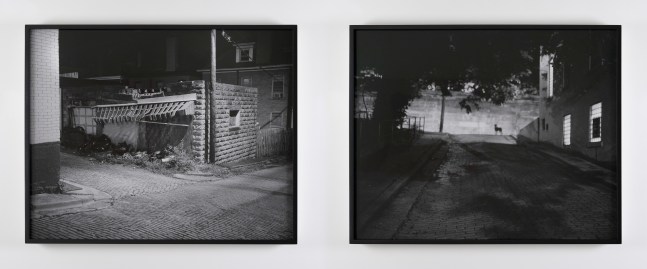 Willie Doherty&amp;nbsp;

Midnight, 2022

diptych, Pigment print on Hahnem&amp;uuml;hle Photo Rag Baryta 315gsm., edition 1 of 3 &amp;nbsp;

63 x 78.2 cm / 24.8 x 30.8 in framed each&amp;nbsp;

&amp;nbsp;