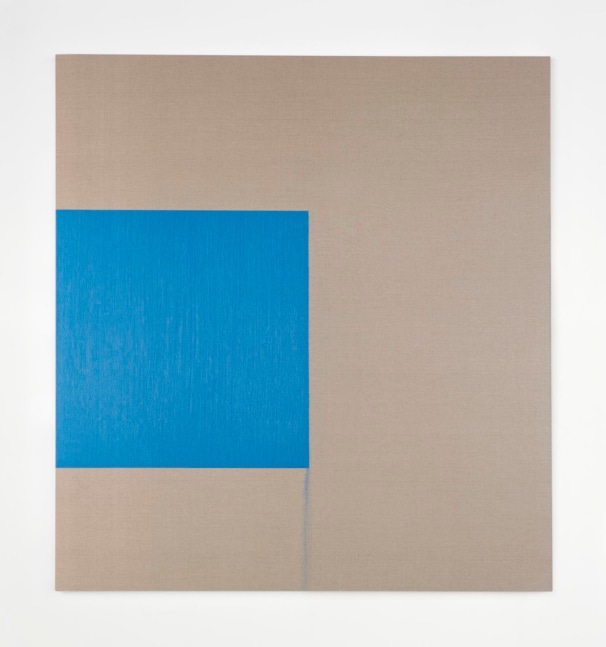 Callum Innes, Exposed Painting Royal Blue
