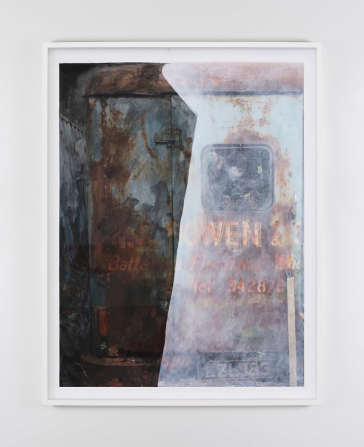 Guggi
Robbie and me 4, 2023
mixed media on paper
83.8 x 64.6 cm / 33 x 25.4 in framed

&amp;nbsp;