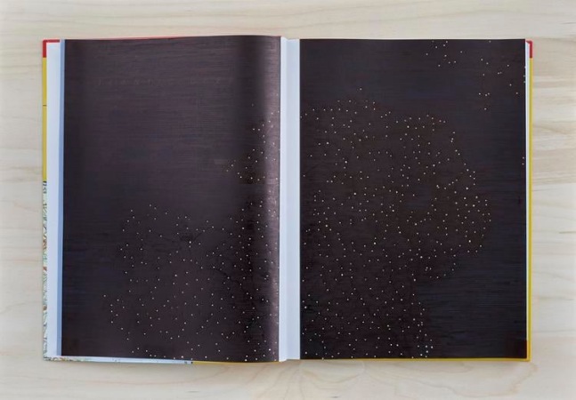 Kathy Prendergast
Atlas 4 SLIGO-BELFAST, 2016
AA Road Atlas of Europe, ink
30.5 x 43.5 x 1 cm / 12 x 17.1 x .4 in