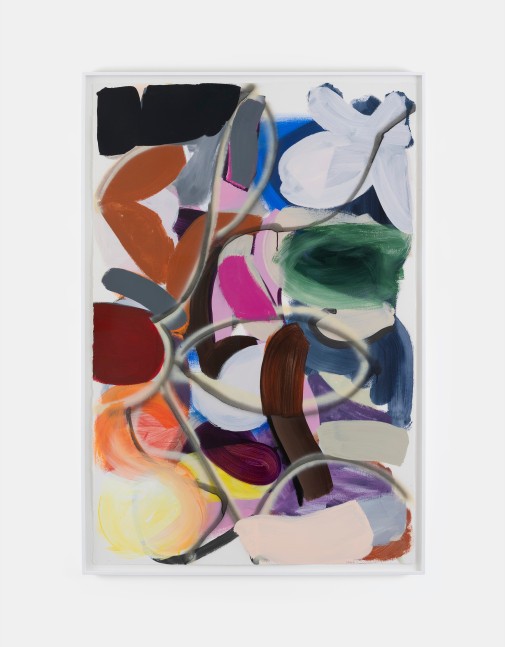 Liliane Tomasko&amp;nbsp;

DECOMPRESSION APRIL,&amp;nbsp;2024

acrylic and acrylic spray painting on paper

152.4 x 101.6 cm / 60 x 40 in&amp;nbsp; &amp;nbsp;