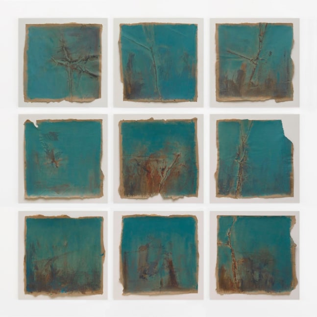 Guggi
Barbuda, 2019
acrylic and graphite on brown paper and perspex frame
42 x 42 cm / 16.5 x 16.5 in paper size each