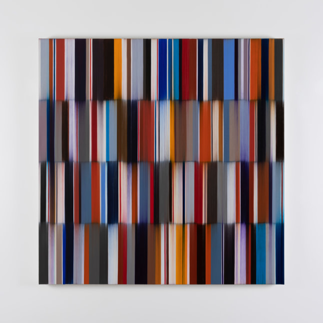 Mark Francis  Megamix, 2023 oil on canvas 112 x 112 cm / 44.1 x 44.1 in