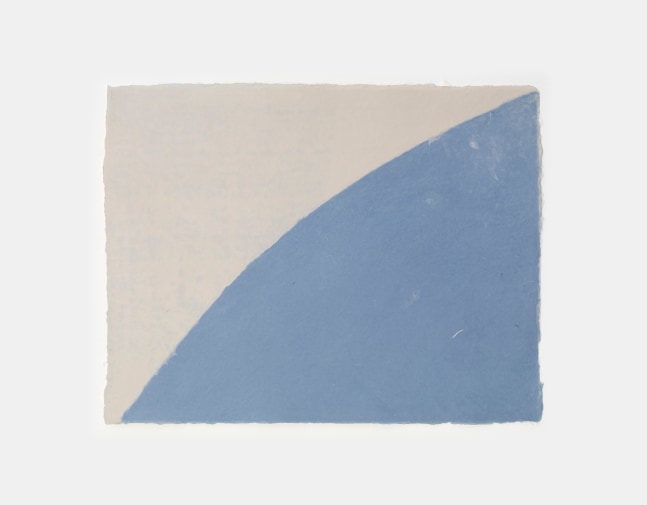 Untitled,&amp;nbsp;2003
gouache on handmade Echizen kozo washi paper
50 x 60 cm / 19.7 x 23.6 in