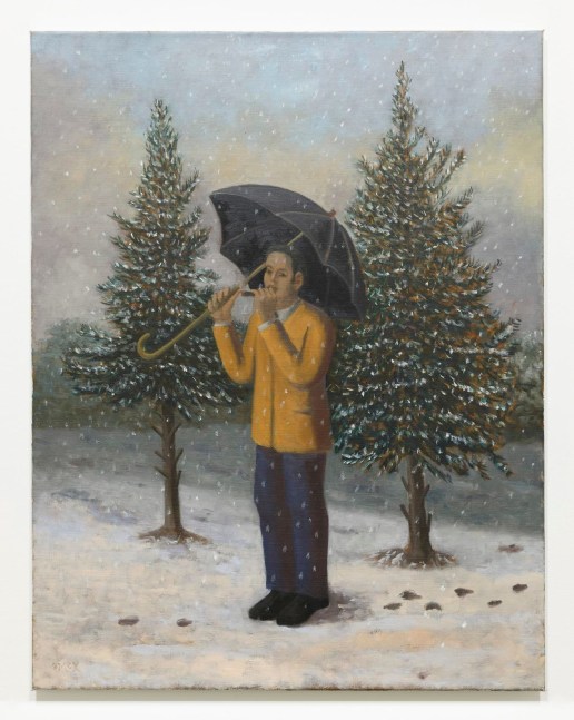 Stephen McKenna, Cigar Smoker in Snow