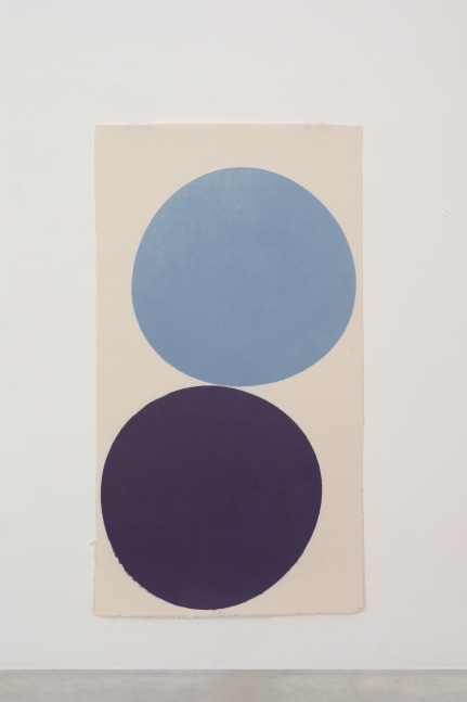 Blue Purple,&amp;nbsp;2014

dye on handmade Echizen kozo washi paper

198 x 108.5 cm / 78 x 42.7 in&amp;nbsp; &amp;nbsp;