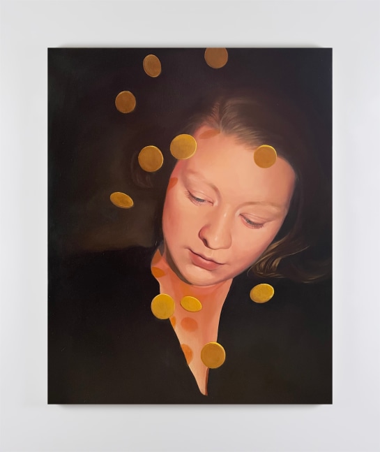 Vanessa Jones
Dana&amp;euml; (self-portrait),&amp;nbsp;2023
oil on linen
50 x 40 cm / 19.7 x 15.7 in