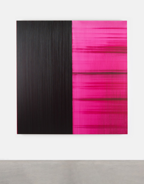Callum Innes&amp;nbsp;
Untitled Lamp Black / Magenta, 2024
oil on linen
180 x 175 cm / 70.9 x 68.9 in&amp;nbsp; &amp;nbsp;