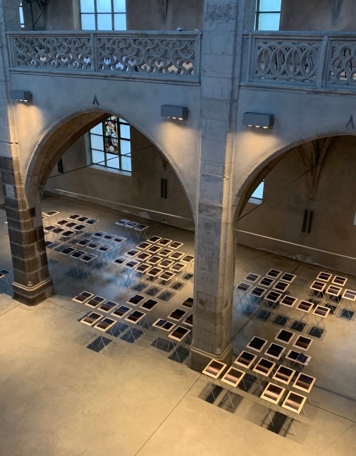 Kathy Prendergast
Atlas, 2019
Kunst-Station Sankt Peter, K&amp;ouml;ln, Germany
Photo: Chris Franken