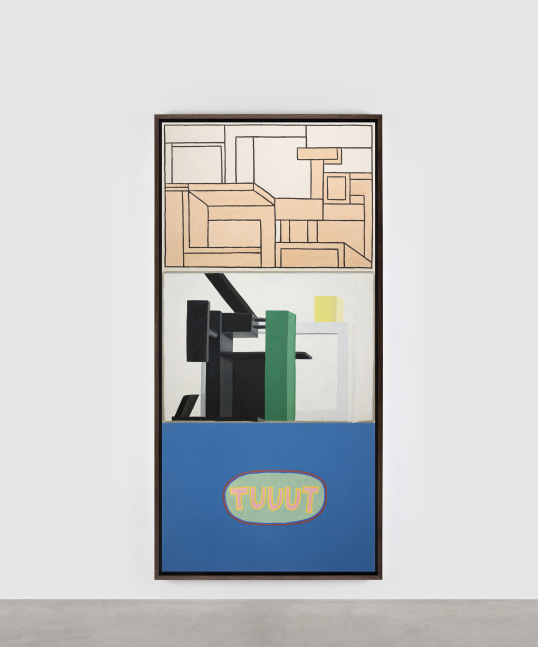 Nathalie Du Pasquier&amp;nbsp;
Constructed,&amp;nbsp;2022
oil on paper, 3 modules, framed
70 x 100 cm /&amp;nbsp;27.6 x 39.4 in each &amp;nbsp;
215 x 109 cm / 84.6 x 42.9 in total

&amp;nbsp;