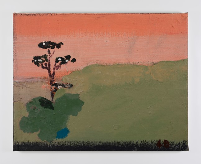 Merlin James&amp;nbsp;
Pine,&amp;nbsp;1996-7
acrylic on canvas
31 x 39 cm / 12.2 x 15.4 in