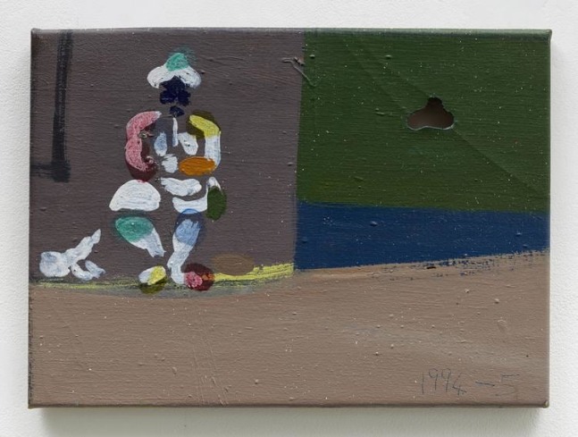 Merlin James
Piper, 1990-98
acrylic on canvas
29.5 x 40 cm / 11.6 x 15.7 in