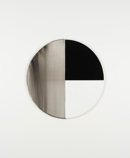 Callum Innes
Exposed Painting Lamp Black, 2023
oil on Birch Ply
110 x 108 cm / 43.3 x 42.5 in