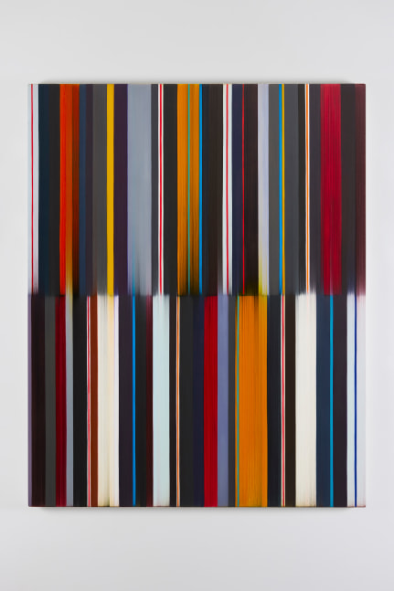 Mark Francis  Phonic Reverb, 2023 oil on aluminium 153 x 122 cm / 60.2 x 48 in
