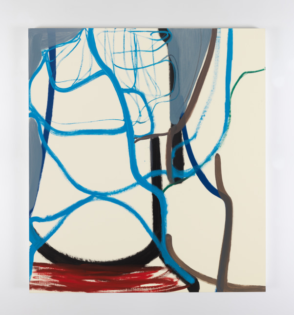 Liliane Tomasko&amp;nbsp;
Tangled up with Blue, 2015
oil on linen
142.2 x 127 cm / 56 x 50 in&amp;nbsp; &amp;nbsp;