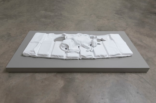 Ailbhe N&amp;iacute; Bhriain&amp;nbsp;
We have reached a certain depth (II),&amp;nbsp;2023
resin, polyurethane, enamel, acrylic
22 x 172 x 74 cm / 8.7 x 67.7 x 29.1 in&amp;nbsp;
10 x 180 x 121 cm /&amp;nbsp;3.9 x 70.9 x 47.6 in plinth

&amp;nbsp;