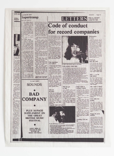 Phil Collins, December 27, 1975 SOUNDS