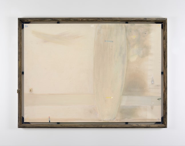 Merlin James
Day,&amp;nbsp;2018-19
acrylic and mixed materials
144.8 x 195.6 cm / 57 x 77 in