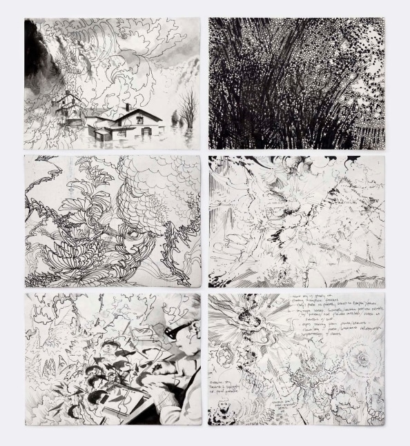 Eoin Mc Hugh
io, pp. 31-36,&amp;nbsp;
pigment ink on paper six pages
15 x 20 cm / 5.9 x 7.9 in each