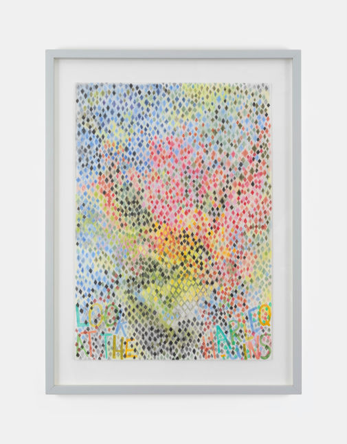 Isabel Nolan Untitled, 2022 coloured pencil on paper