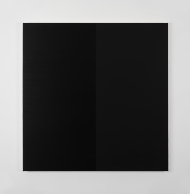 Callum Innes&amp;nbsp;
Untitled Lamp Black No. 25, 2018
oil on linen
120 x 118 cm / 47.2 x 46.5 in&amp;nbsp;&amp;nbsp;