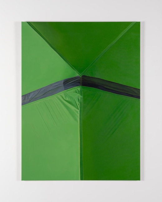 Marcel Vidal,&amp;nbsp;Green,&amp;nbsp;2020, oil on linen, 140 x 105 cm / 55.1 x 41.3 in