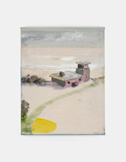 Merlin James

Building by water, 2005&amp;ndash;11

acrylic on canvas

46 x 36 cm