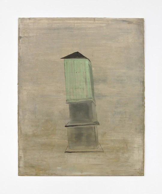 Norbert Schwontkowski, Untitled (cloaked monument)