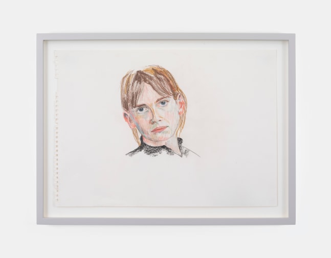 Isabel Nolan Untitled coloured pencil on paper