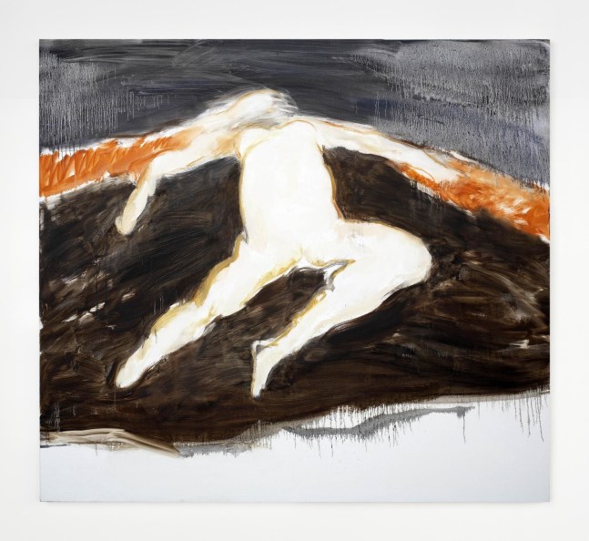 Barrie Cooke, White Nude