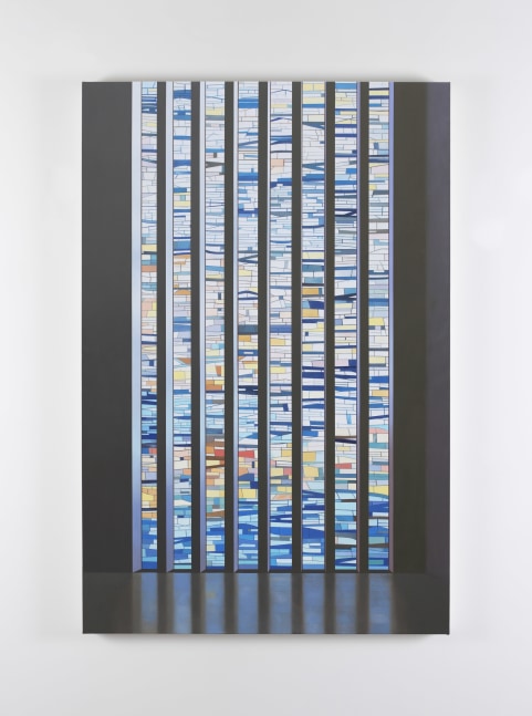 Paul Winstanley&amp;nbsp;
Interior with a Large Window (Pacific),&amp;nbsp;2021
oil on linen
222 x 148 cm / 87.4 x 58.3 in&amp;nbsp;