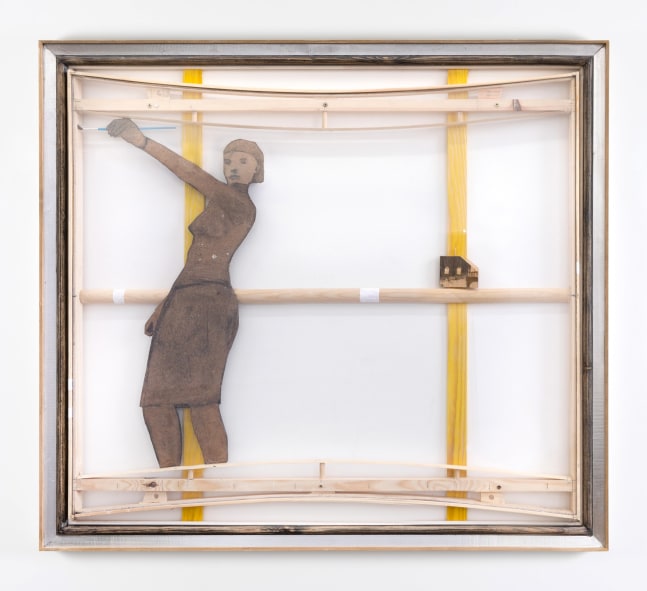 Merlin James
Artist, 2023
acrylic and mixed materials
94 x 105 cm / 37 x 41.3 in