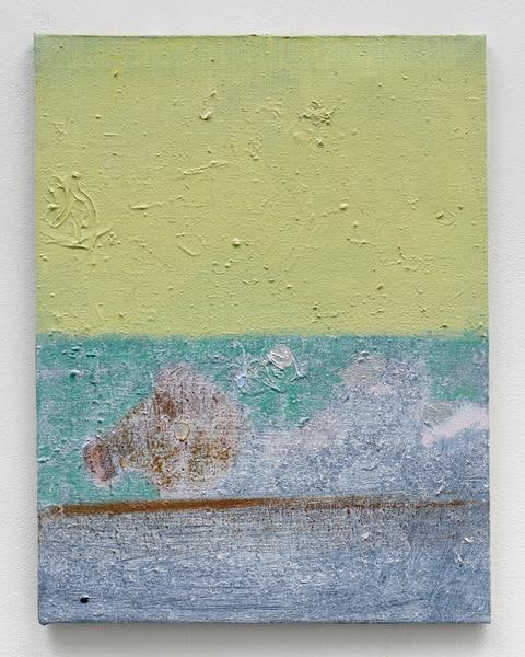 Merlin James
Untitled, 2014
acrylic on canvas
52 x 40 cm / 20.5 x 15.7 in&amp;nbsp;&amp;nbsp;