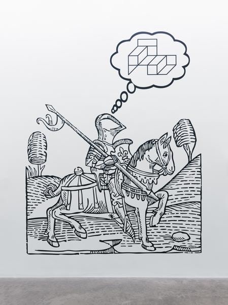 A depicted horse is not a critique of a horse... 2018