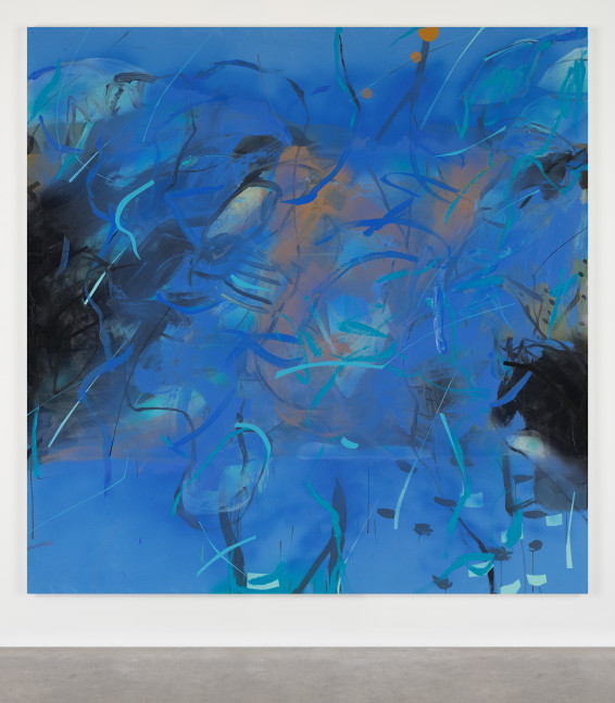 Zhou Li&amp;nbsp;
La Bleu J&amp;#39;ador&amp;eacute; NO.7-Nature / 《致挚爱的蓝》之七-自然, 2019
mixed media on canvas
200 x 200 cm / 78.7 x 78.7 in&amp;nbsp; &amp;nbsp;