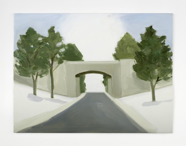 Maureen Gallace&amp;nbsp;
Merritt Parkway, 2005&amp;nbsp;
oil on panel&amp;nbsp;
22.9 x 30.5 cm&amp;nbsp; / 9 x 12 in&amp;nbsp; &amp;nbsp;