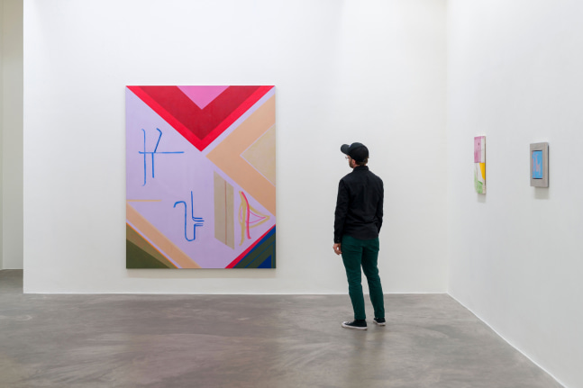 Victoria Morton &amp; Merlin James, Double Shuffle, Kerlin Gallery, 2 June – 8 July. Photography: Louis Haugh