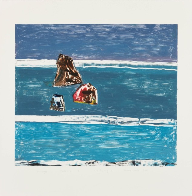 Barrie Cooke, Rocks N.Z. II  Cill Rialaig II