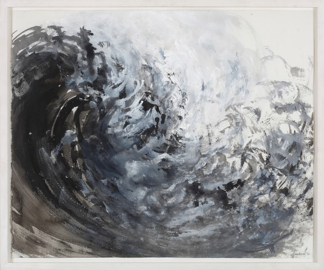 Wave Breaking 12, 2007

mixed media on paper

25 5/8 x 31 1/8 in. / 65 x 79 cm