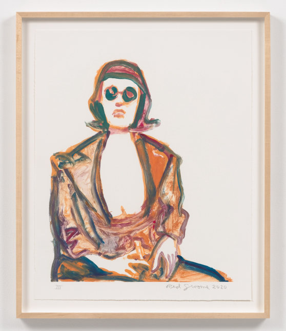 Lee Krasner (Glasses) III, 2020

monotype, unique print from a series of V

22 7/8 x 18 1/4 in. / 58.1 x 46.4 cm