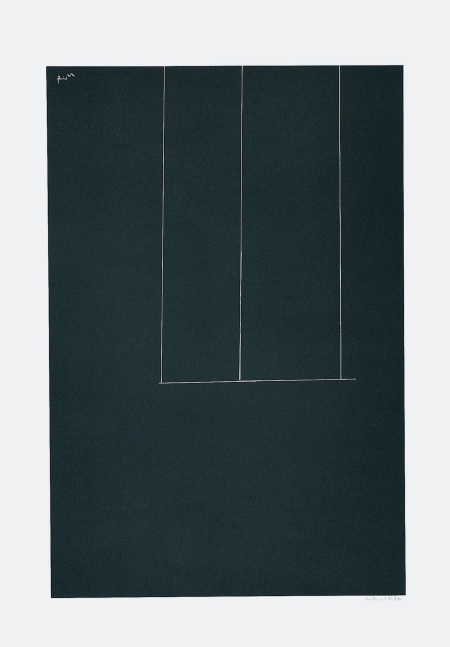 London Series I: Untitled (Black), 1971

screenprint on J.B. Green mould-made Double Elephant paper, edition of 150

41 x 28 1/4 in. /&amp;nbsp;104.1 x 71.8 cm